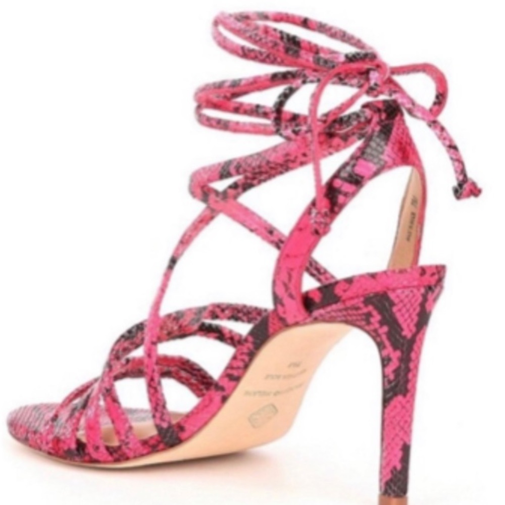 NWOT Antonio Melani Pink & Black Snakeprint